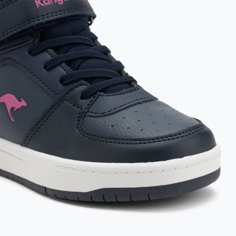 KangaROOS Kinderschuhe K-CP Bound Mid EV dark navy/daisy pink 7
