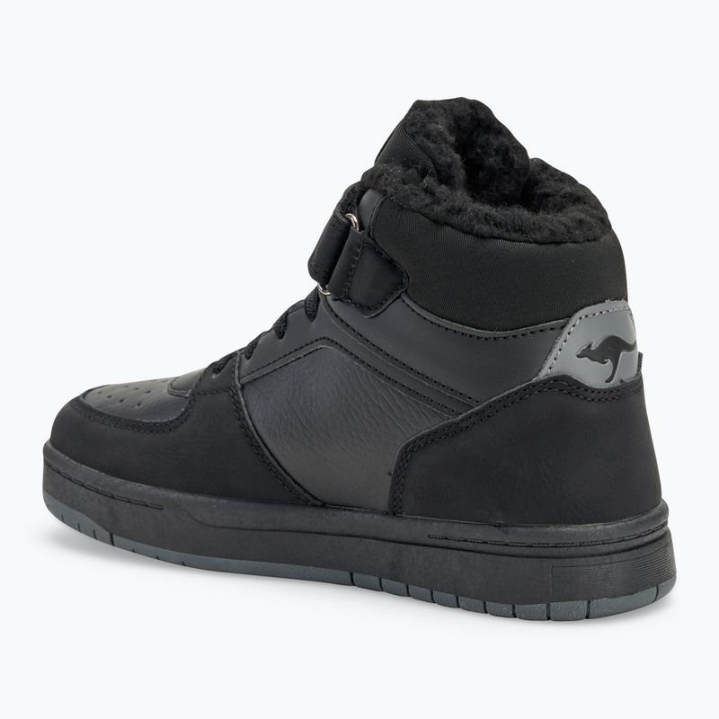 KangaROOS K-CP Bound Mid EV jet black / steel grey Kinderschuhe 3