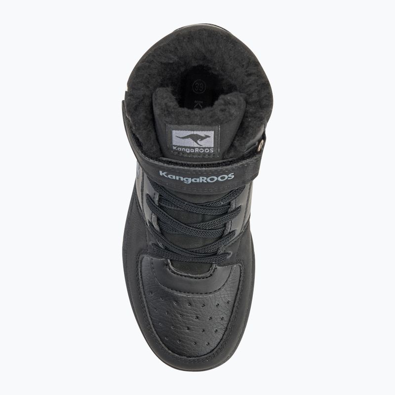 KangaROOS K-CP Bound Mid EV jet black / steel grey Kinderschuhe 5