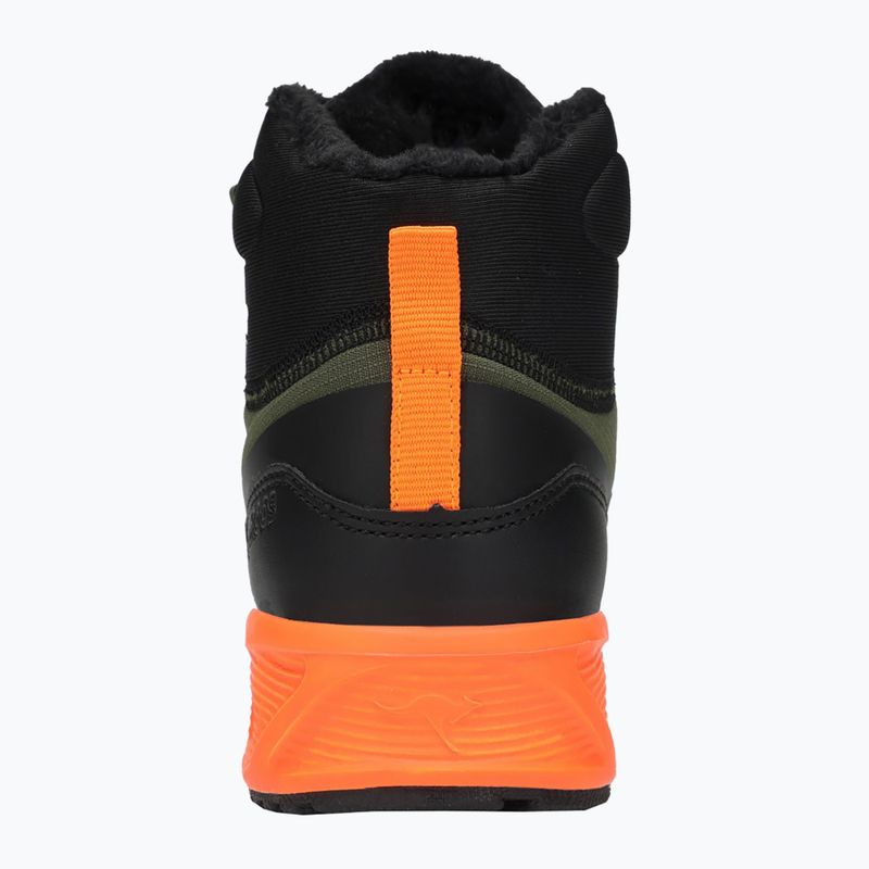 KangaROOS KX-Toke Mid EV Kinderschuhe Militärgrün / Neon Orange 11