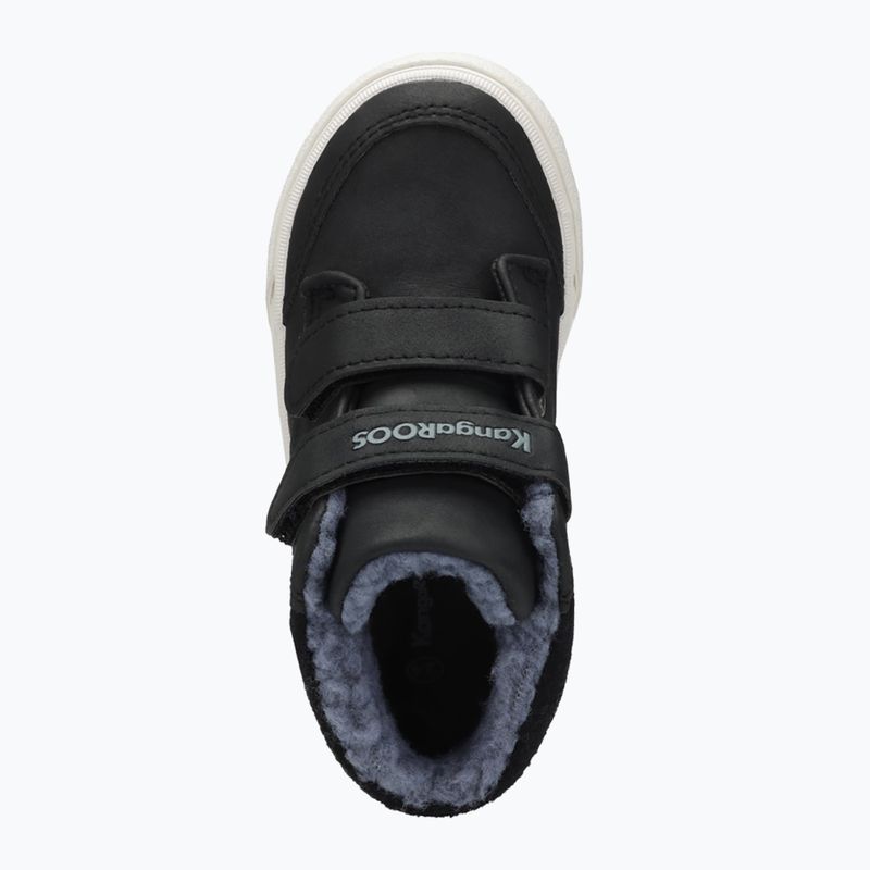 KangaROOS KaVu Primo V jet black / steel grey Kinderschuhe 12
