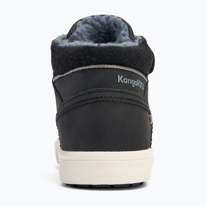 KangaROOS KaVu Primo V jet black / steel grey Kinderschuhe 6