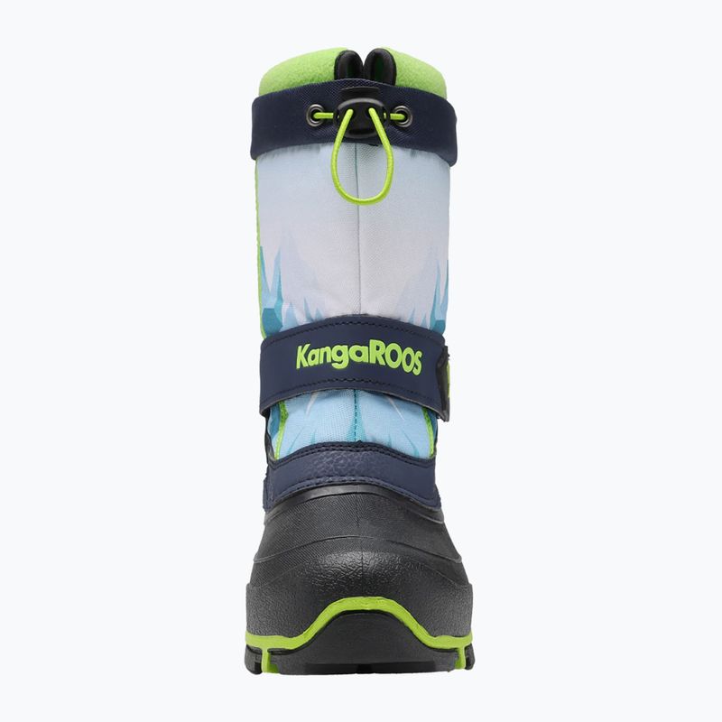 KangaROOS Kanga-Bean IV dk navy/ lime Kinderschneestiefel 8