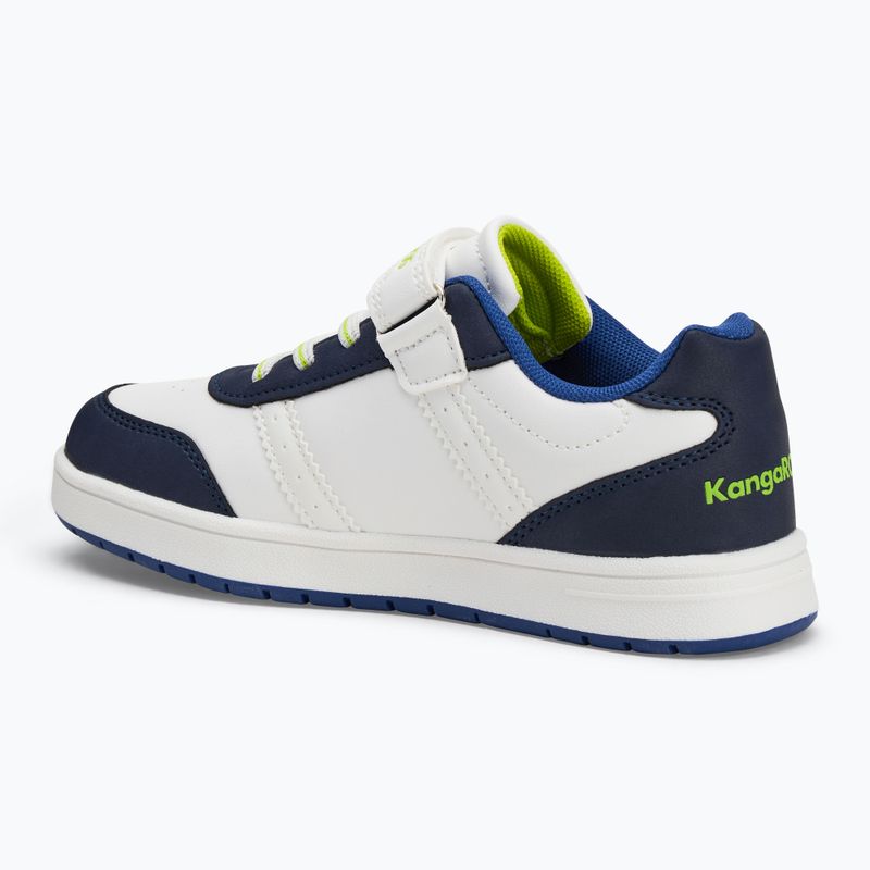 Kinderschuhe KangaROOS K-CA Shaggy EV dark navy/lime 3