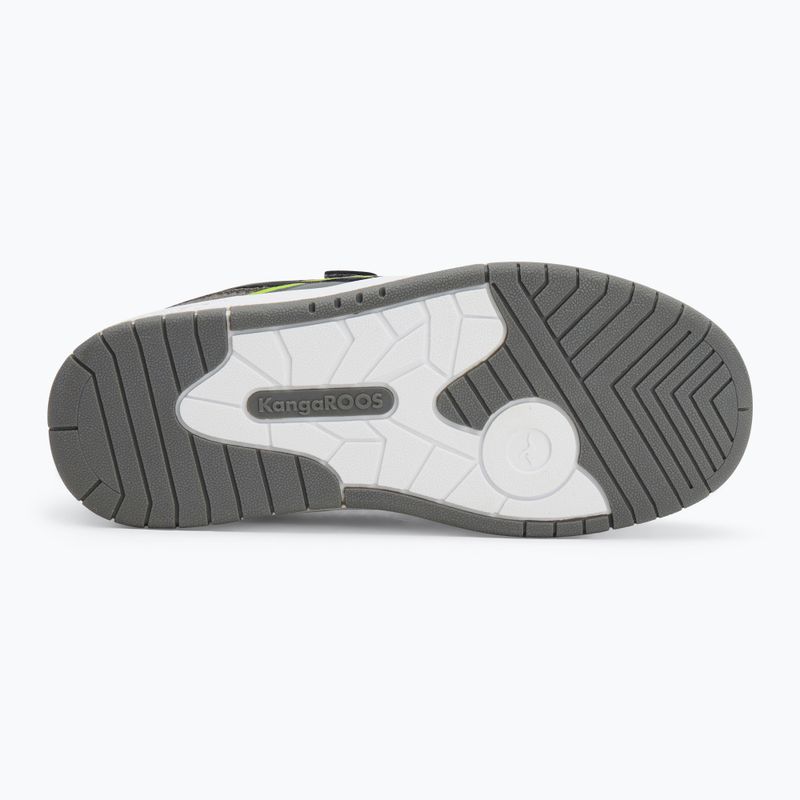 Kinderschuhe KangaROOS K-CP Bounder EV steel grey/neon green 4
