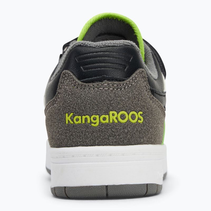 Kinderschuhe KangaROOS K-CP Bounder EV steel grey/neon green 6
