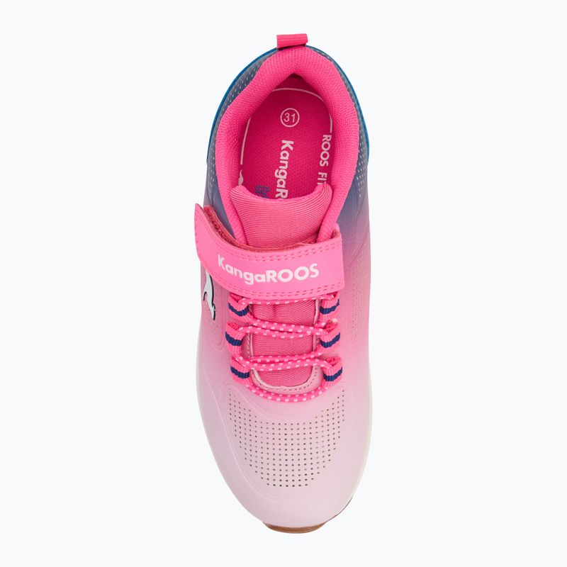 Kinderschuhe KangaROOS KX-Bases EV neon pink/white 5