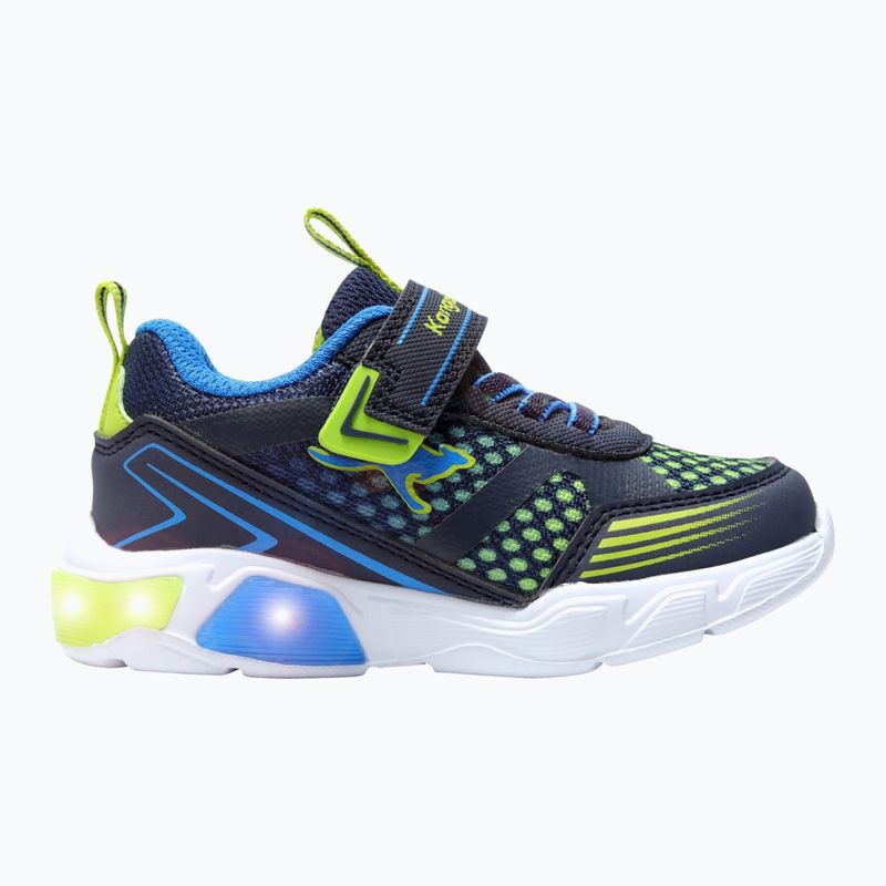 Kinderschuhe KangaROOS K-SLB Naro EV dark navy/lime 9