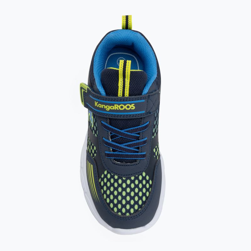 Kinderschuhe KangaROOS K-SLB Naro EV dark navy/lime 5