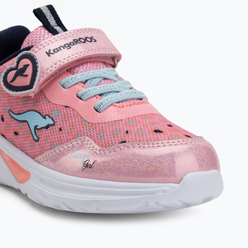 Kinderschuhe KangaROOS K-SLG Beauty EV rose/dark navy 7