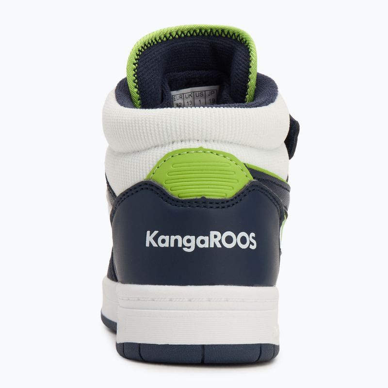 Kinderschuhe KangaROOS K-CP Dunkin Mid EV dark navy/lime 6