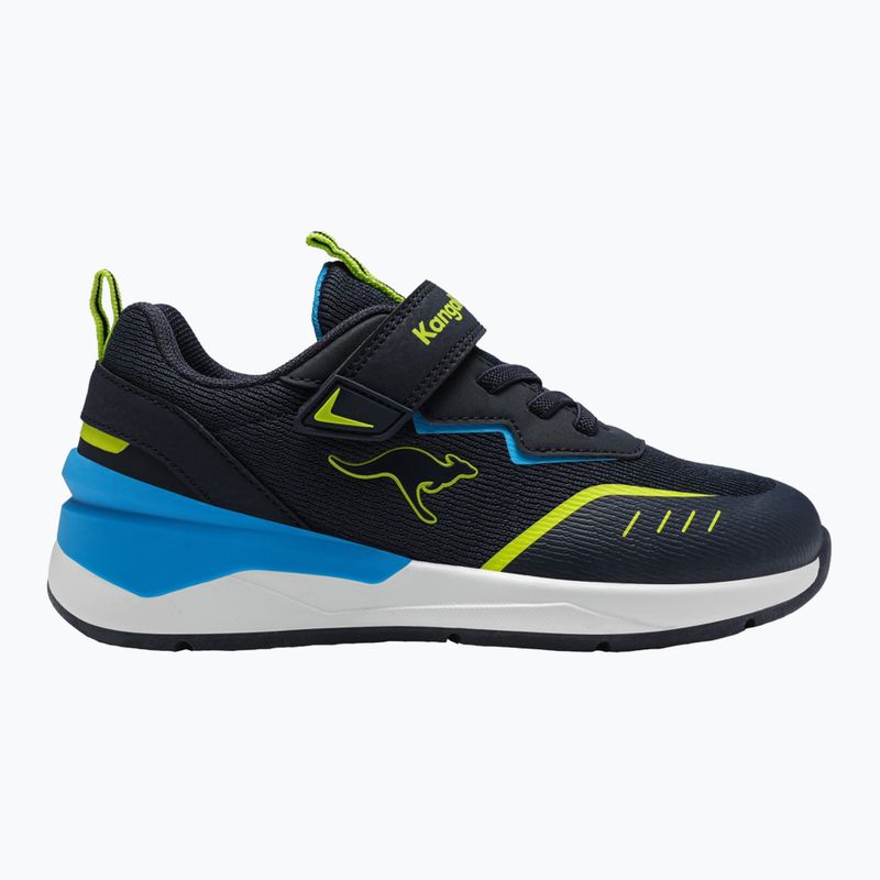Kinderschuhe KangaROOS KD-Batter EV dark navy/lime 8