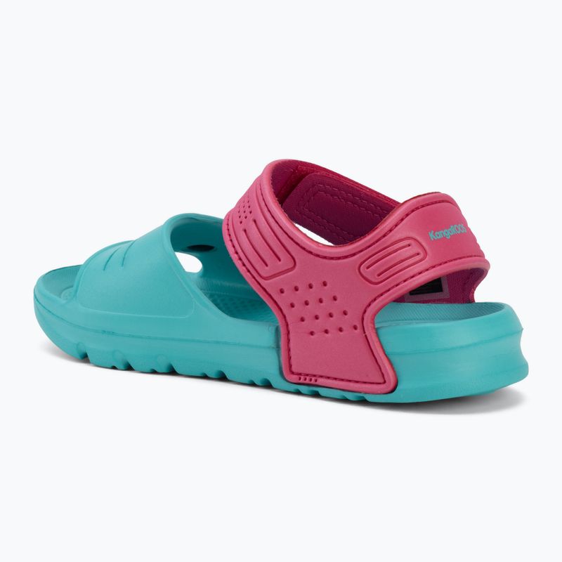 Kindersandalen Kangaroos KangaSwim II ocean/daisy pink 3