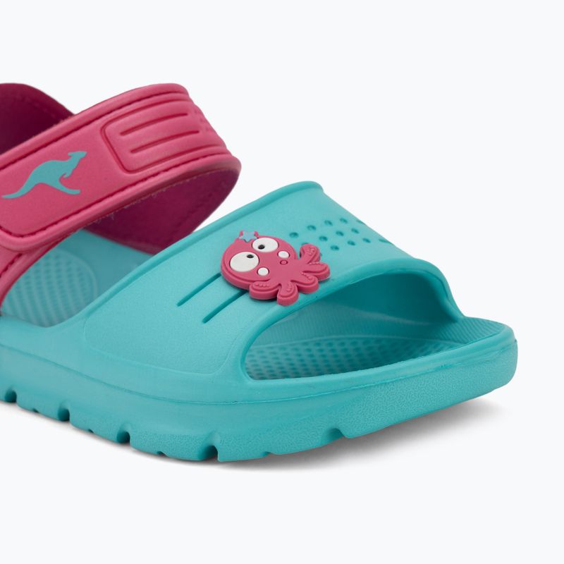 Kindersandalen Kangaroos KangaSwim II ocean/daisy pink 7