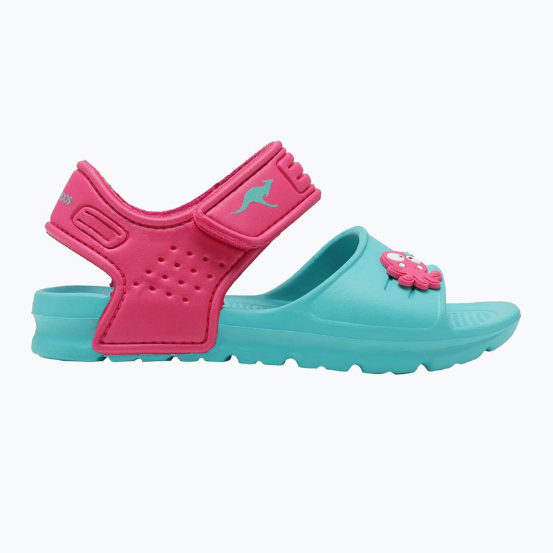 Kindersandalen Kangaroos KangaSwim II ocean/daisy pink