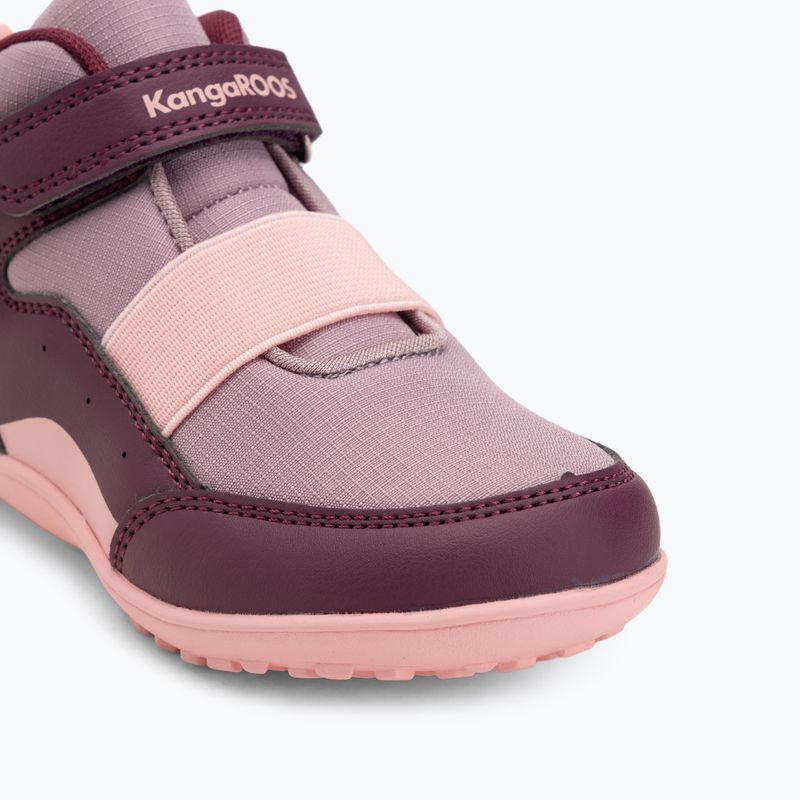 KangaROOS K-BFI Peppy EV brombeer/daisy rosa Kinderschuhe 7