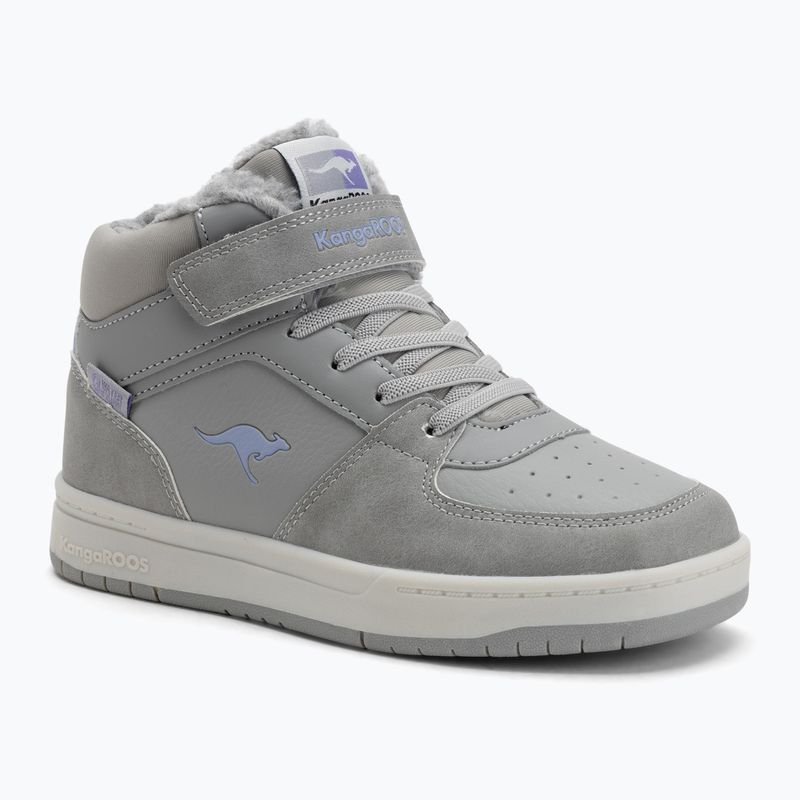 KangaROOS K-CP Bound Mid EV ultimate grau/lavendin Kinderschuhe
