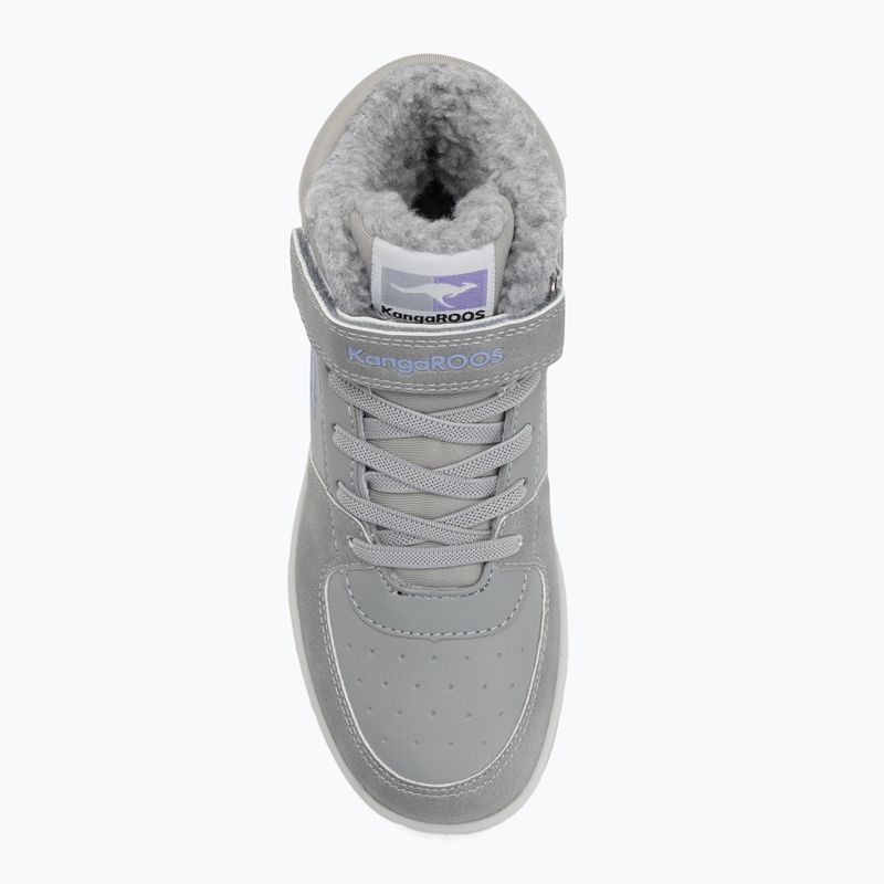 KangaROOS K-CP Bound Mid EV ultimate grau/lavendin Kinderschuhe 5