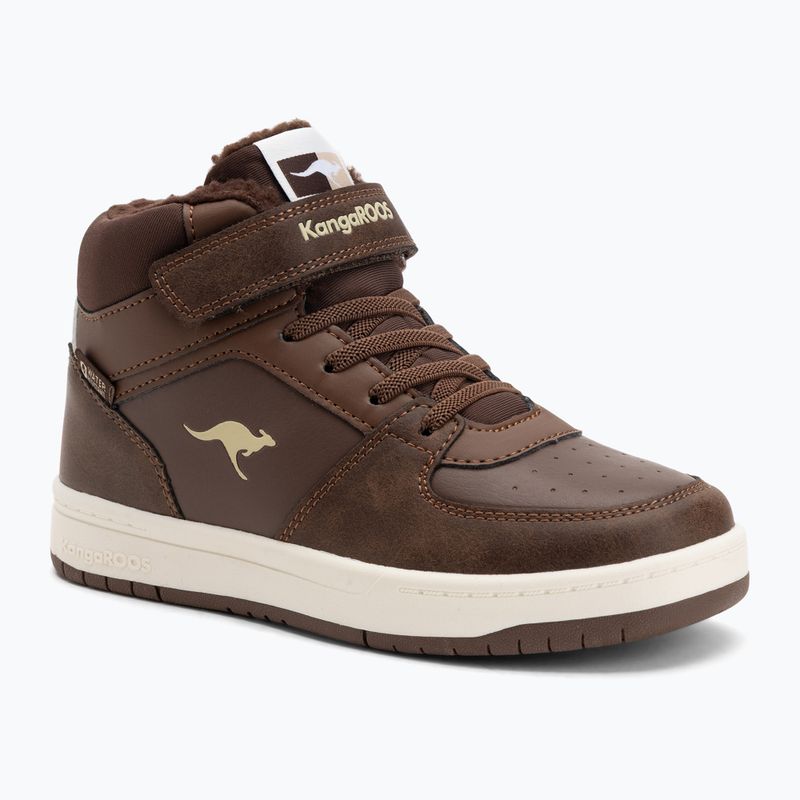 KangaROOS K-CP Bound Mid EV Schiefer schwarz/blond Holz Kinderschuhe