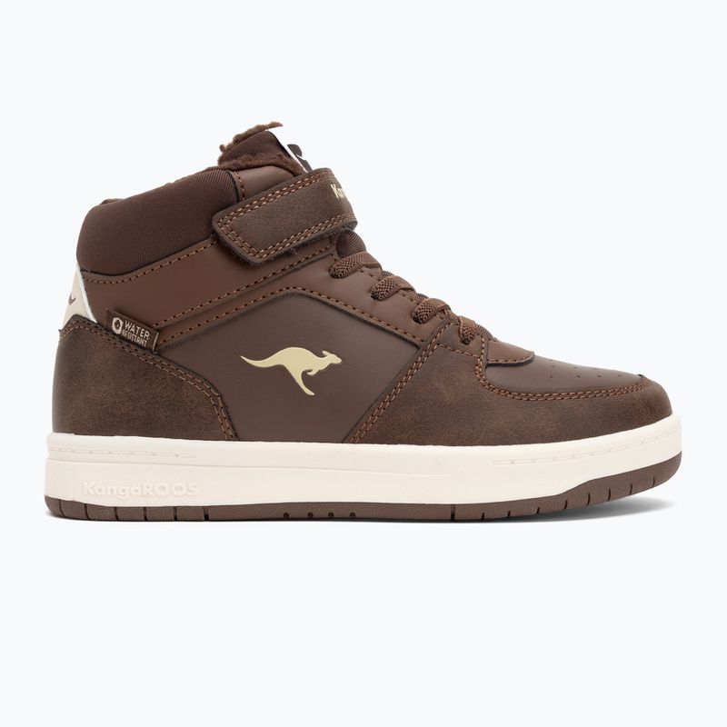 KangaROOS K-CP Bound Mid EV Schiefer schwarz/blond Holz Kinderschuhe 2