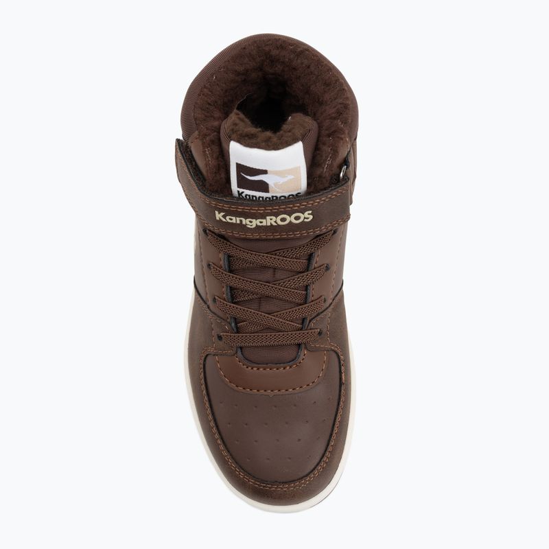 KangaROOS K-CP Bound Mid EV Schiefer schwarz/blond Holz Kinderschuhe 5