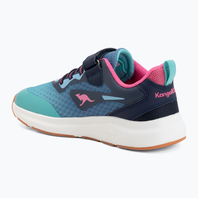 Kinderschuhe KangaROOS KB-Pang EV dark navy/daisy pink 3