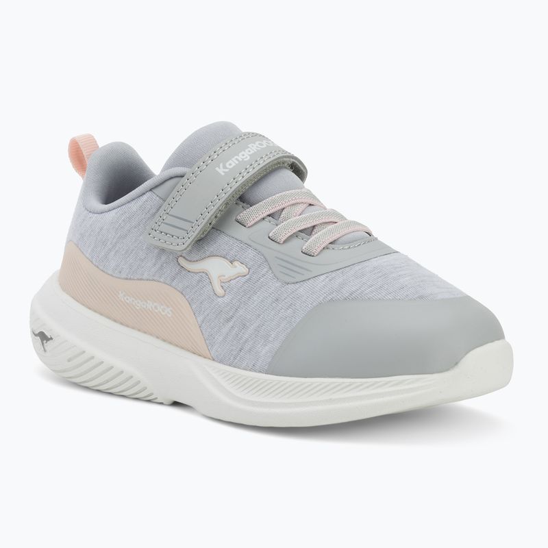Kinderschuhe KangaROOS K-RDI Cushies EV vapor grey/frost pink