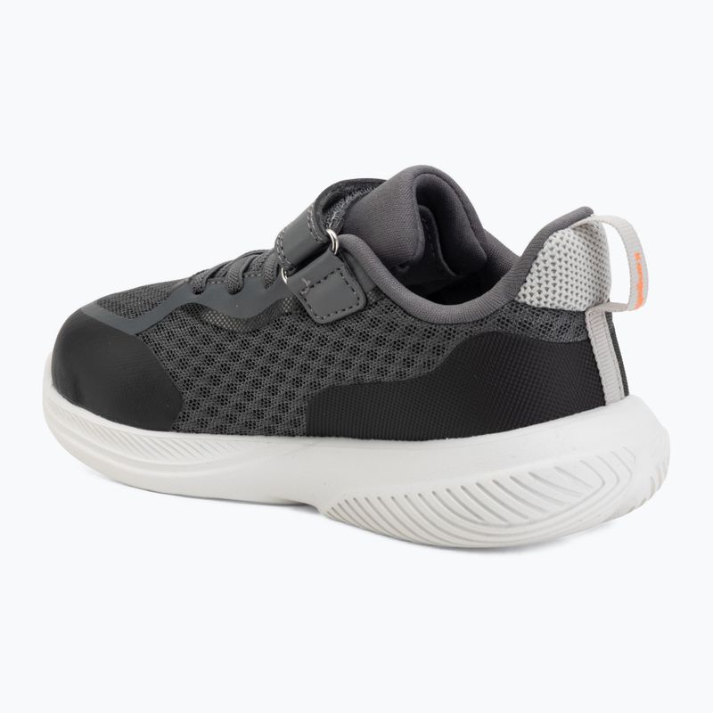 Kinderschuhe KangaROOS K-RDI Pebble EV steel grey/neon orange 3