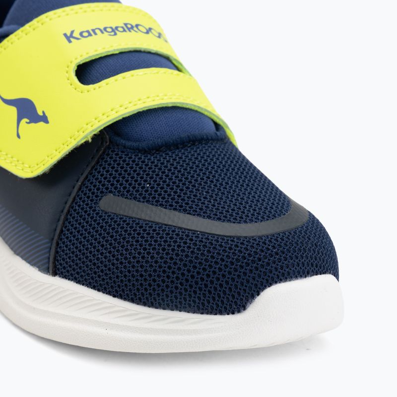 Kinderschuhe KangaROOS K-RDI Puddle V k blue/sulphur spring 7