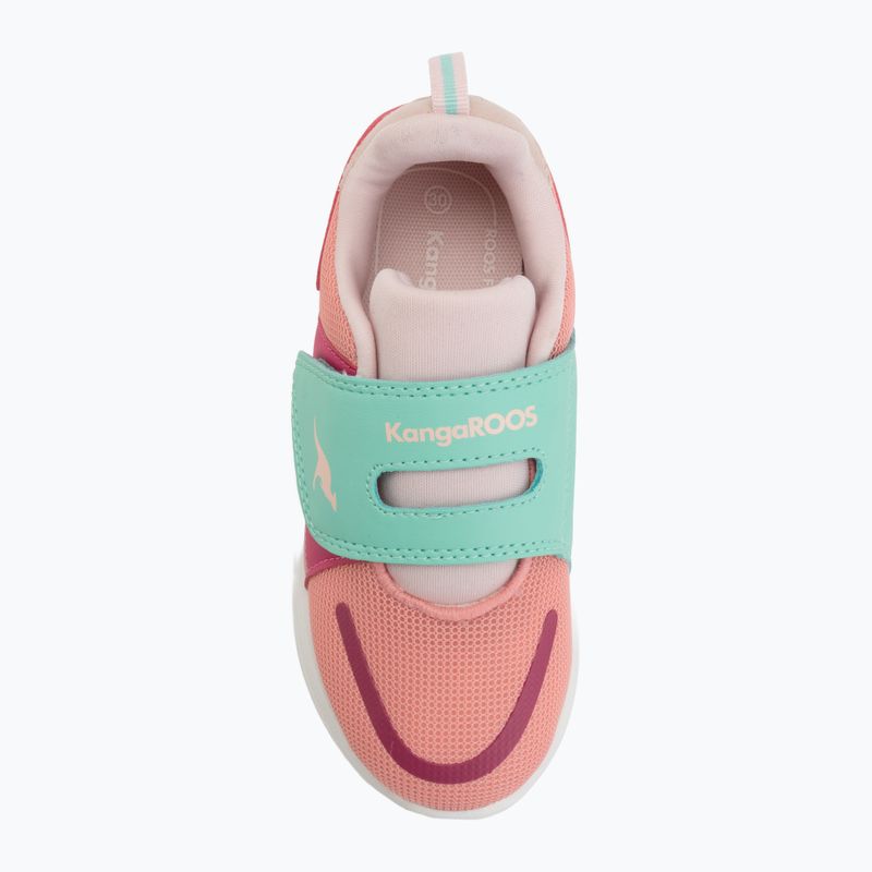 Kinderschuhe KangaROOS K-RDI Puddle V rose/cabbage 5