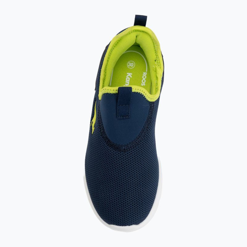 Kinderschuhe KangaROOS K-ETK Dunnart dark navy/lime 5