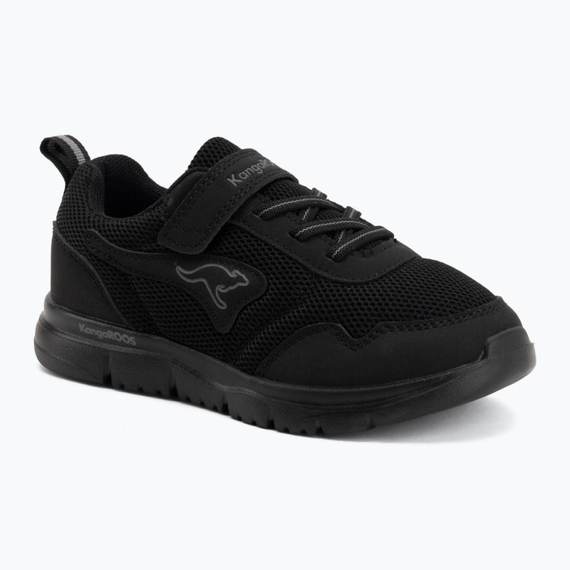 Kinderschuhe KangaROOS K-ETK Possum EV jet black black/mono