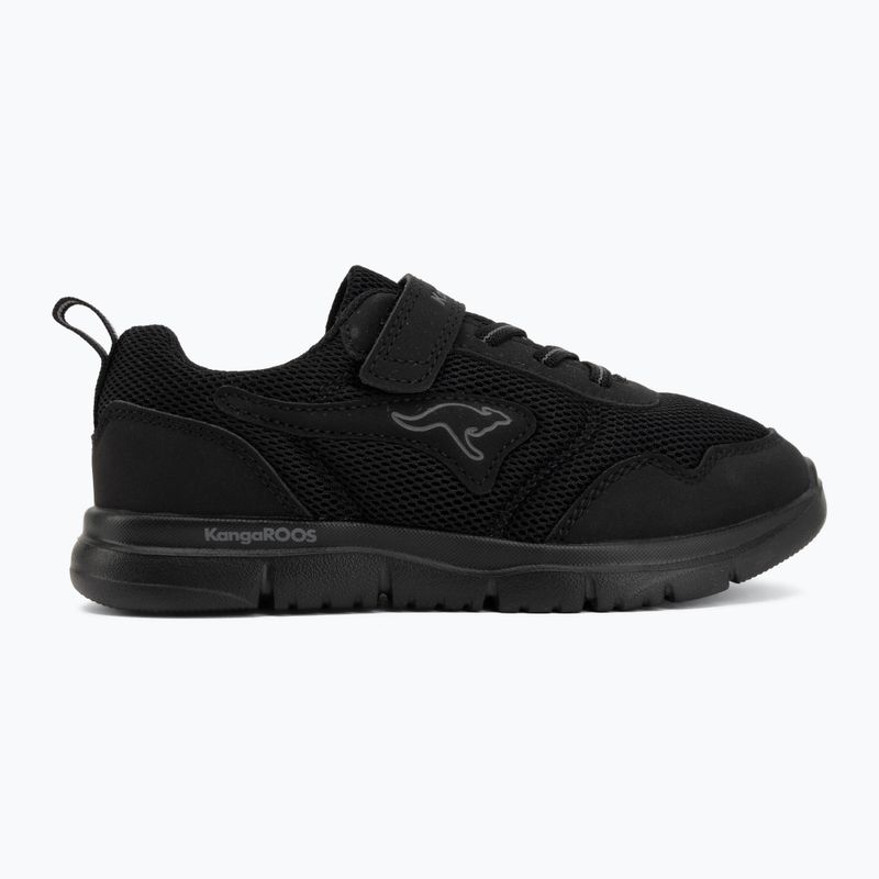 Kinderschuhe KangaROOS K-ETK Possum EV jet black black/mono 2