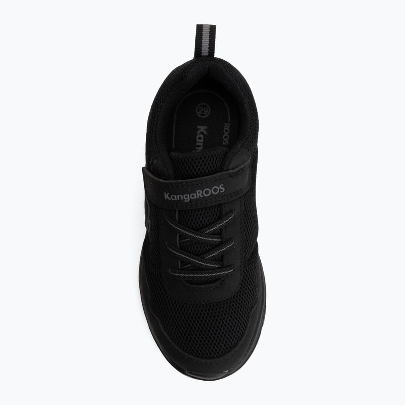 Kinderschuhe KangaROOS K-ETK Possum EV jet black black/mono 5
