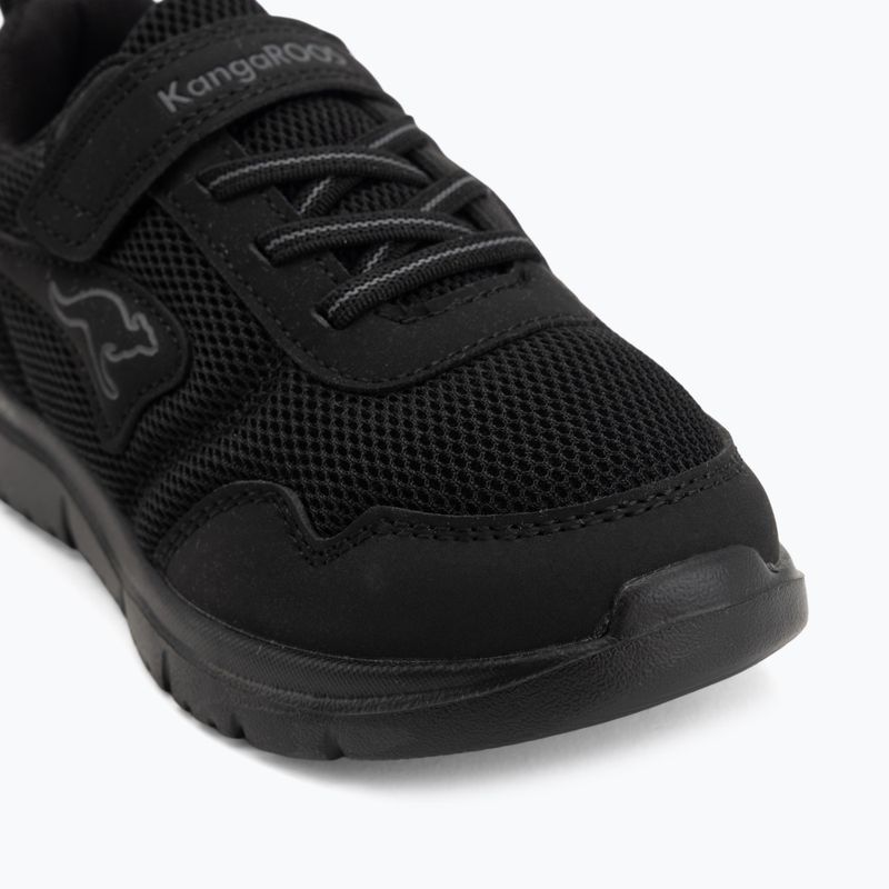 Kinderschuhe KangaROOS K-ETK Possum EV jet black black/mono 7