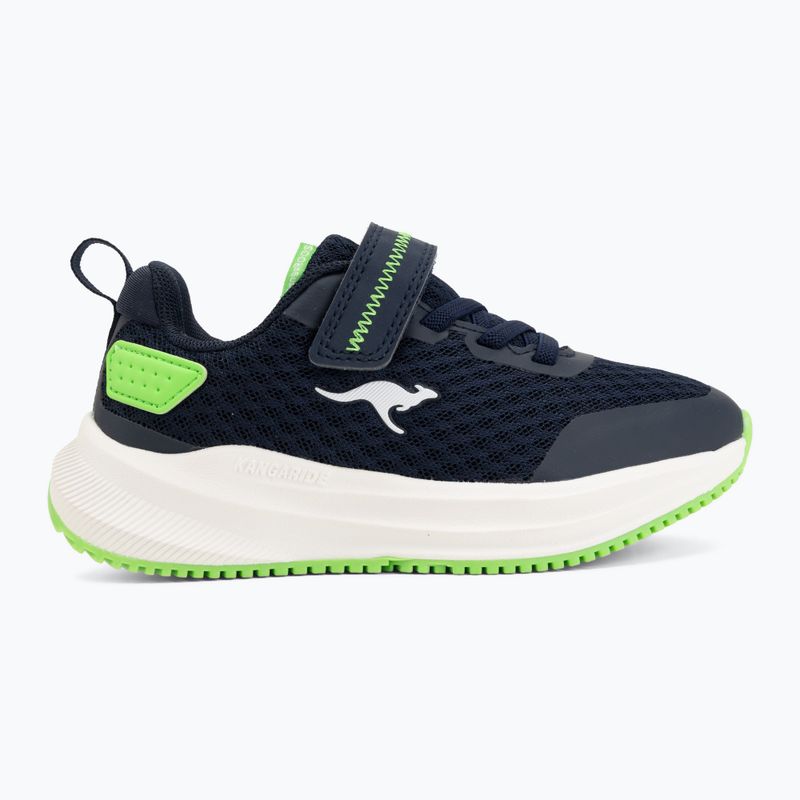 Kinderschuhe KangaROOS K-RDK Fam EV dr navy/lime 2