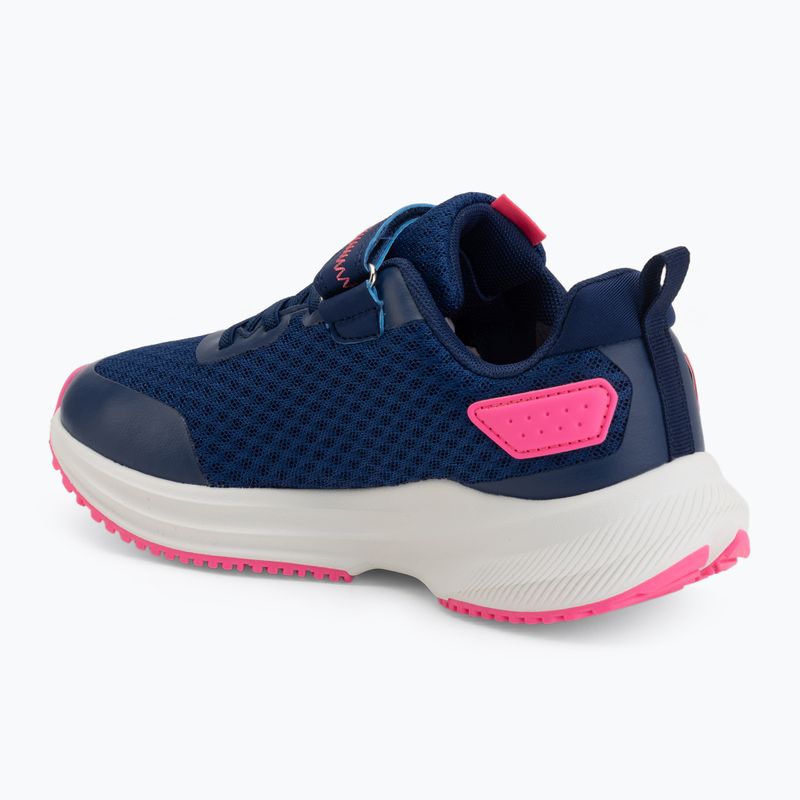 Kinderschuhe KangaROOS K-RDK Fam EV bellewether blue/neon pink 3
