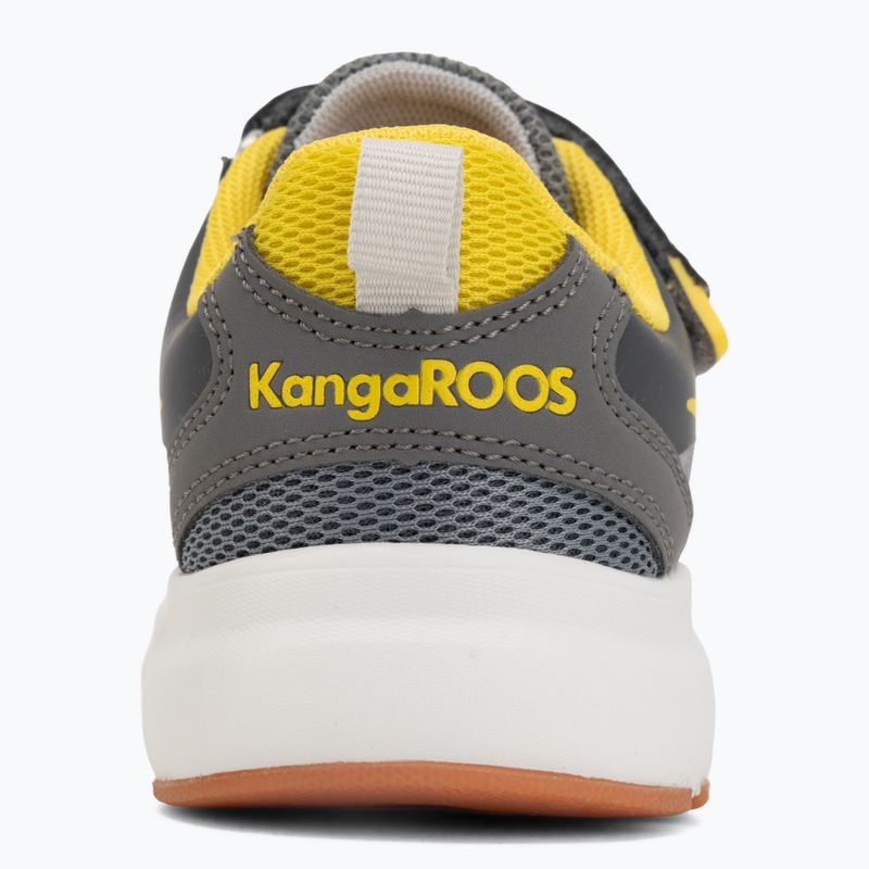 Kinderschuhe KangaROOS KB-Pang EV vapor grey/neon yellow 6