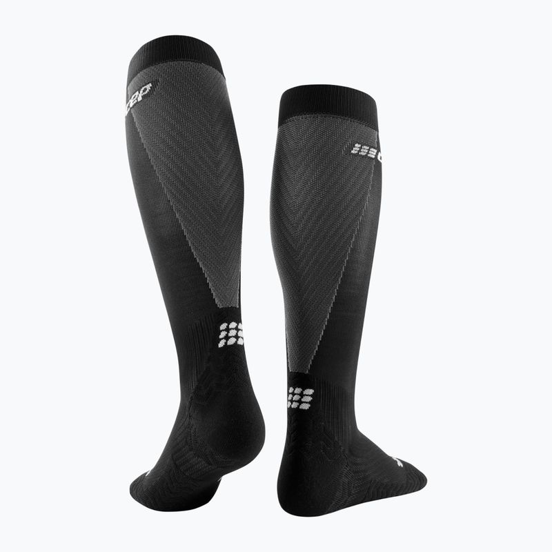 CEP Ultralight Tall Herren Kompressionssocken schwarz/grau 2