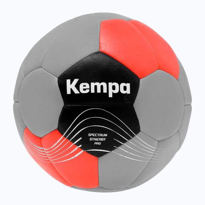 Kempa Spectrum Synergy Pro Handball grau/rot Größe 2 5