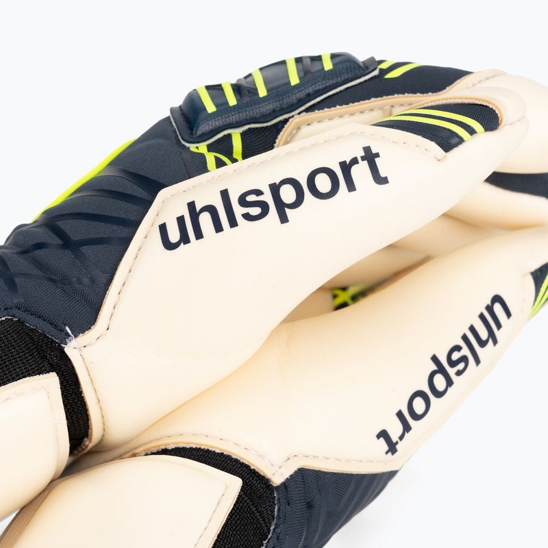 Uhlsport Prediction Absolutgrip SC Torwarthandschuhe navy/weiß/fluo gelb 3