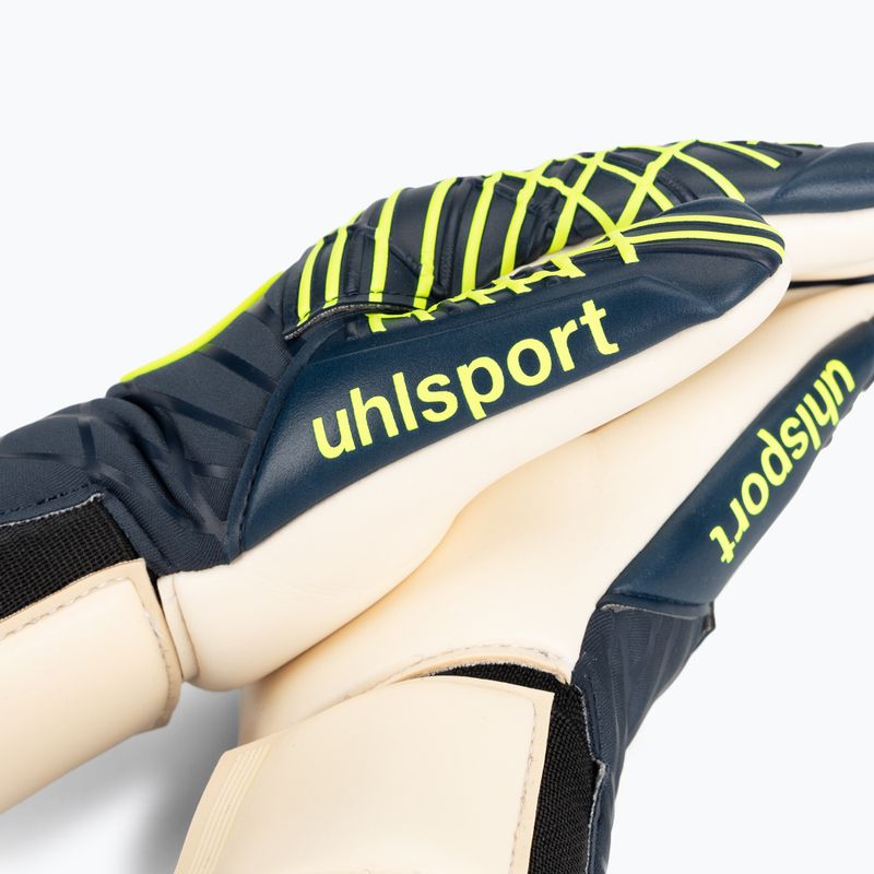 Uhlsport Prediction Absolutgrip HN Torwarthandschuhe navy/weiß/fluo gelb 3