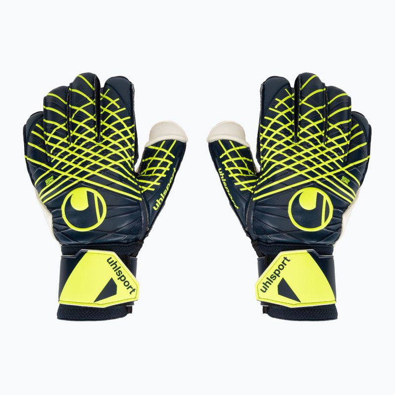 Uhlsport Prediction Soft Flex Frame Torwarthandschuhe schwarz/weiss/fluo orange