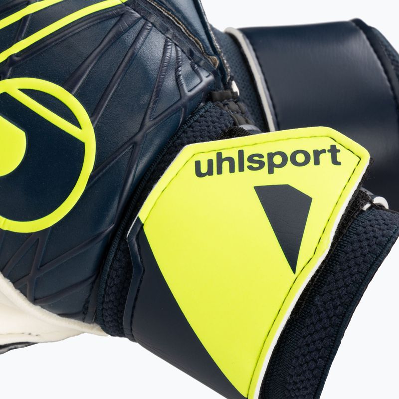 Uhlsport Prediction Soft Flex Frame Torwarthandschuhe schwarz/weiss/fluo orange 3