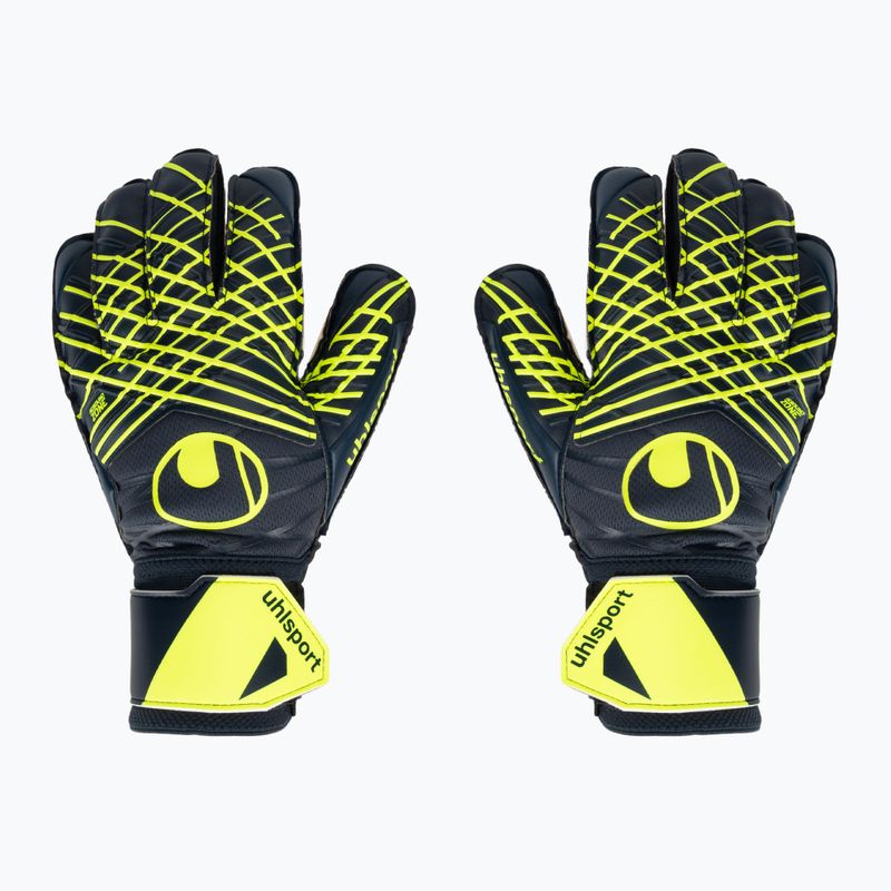 Uhlsport Prediction Soft Pro Torwarthandschuhe schwarz/weiss/fluo orange