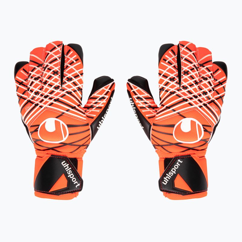 Torwarthandschuh uhlsport Super Resist + HN fluo orange/weiß/schwarz