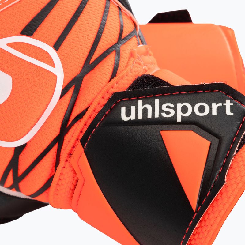 Uhlsport Soft Resist fluo orange/weiß/schwarz Torwarthandschuhe 3