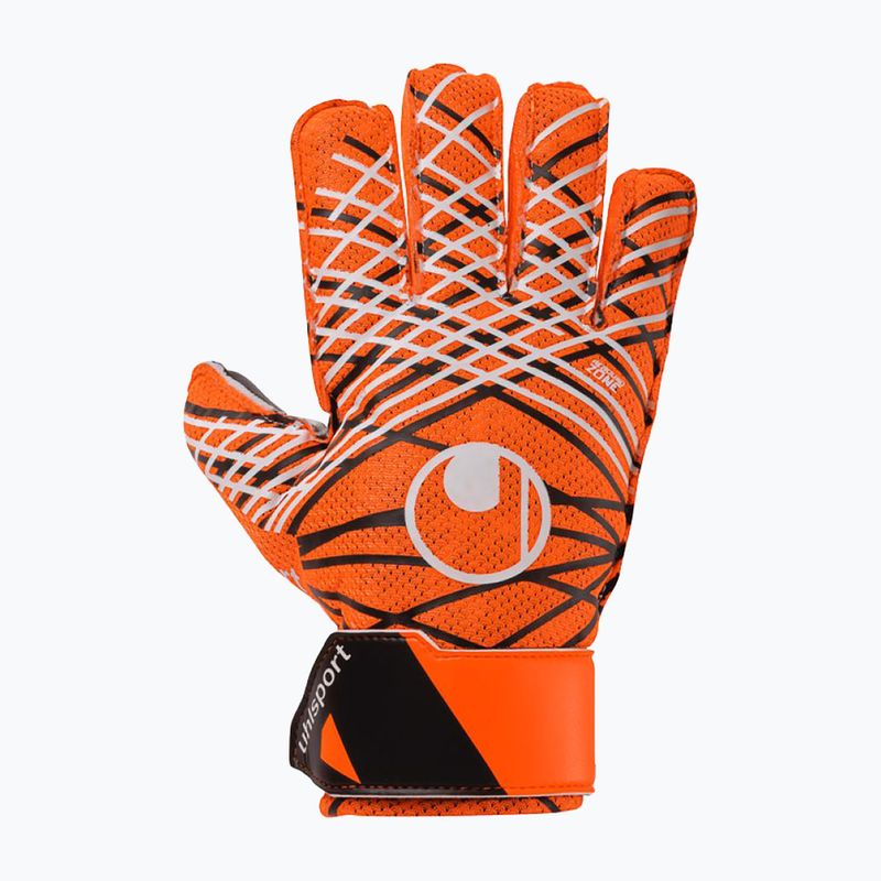 Kinder-Torwarthandschuh uhlsport Starter Resist fluo orange/weiß/schwarz