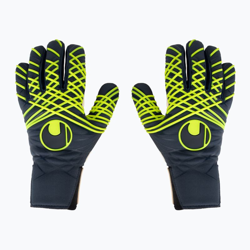 Uhlsport Prediction Absolutgrip HN Fit Torwarthandschuhe navy/weiß/fluo gelb