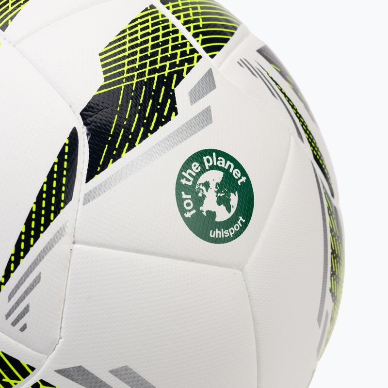 Fußball uhlsport Match Addglue weiß/navy fluo gelb Größe 4 3